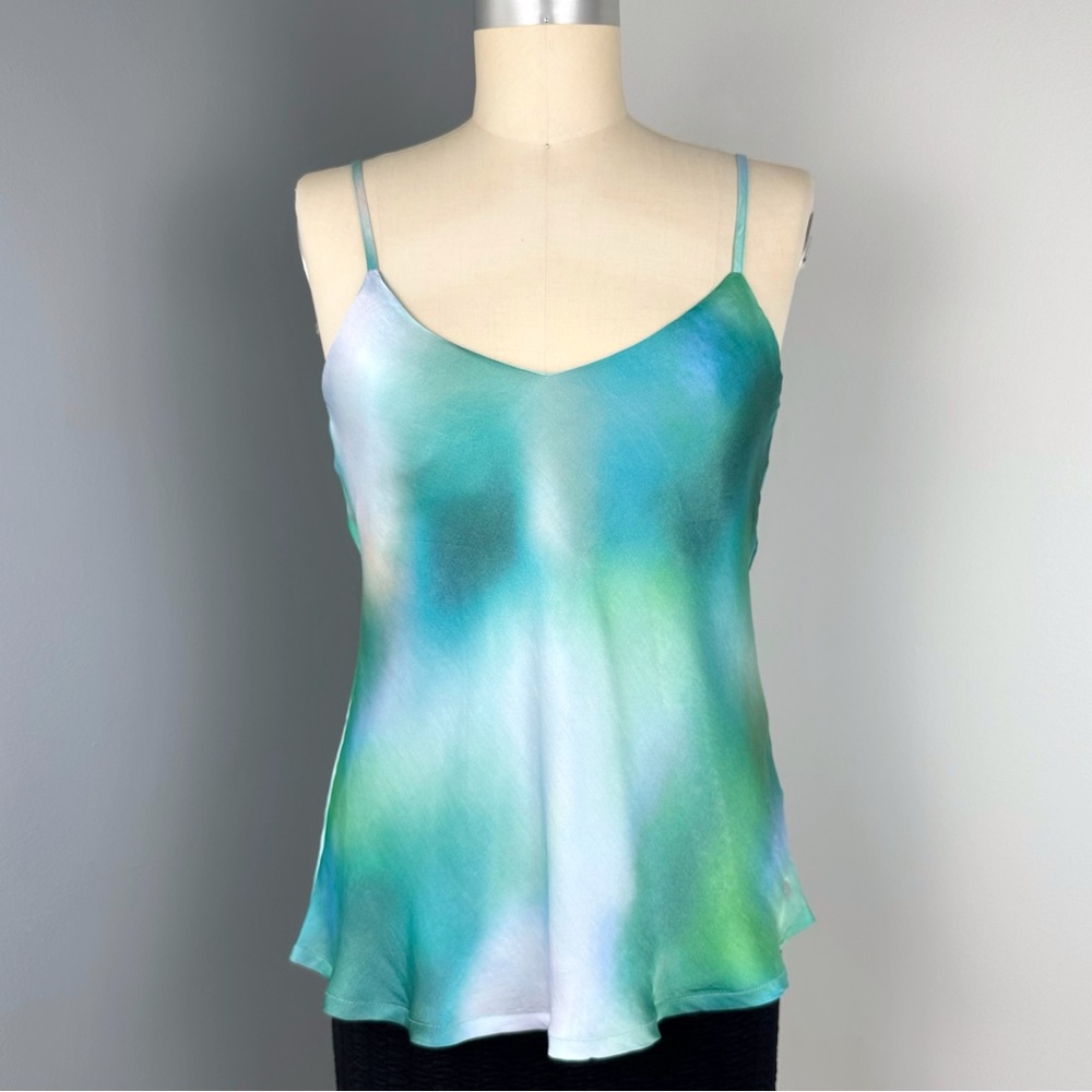 Deha Women's Feeling Feminine Lightweight Viscose Camisole Top Green Size S